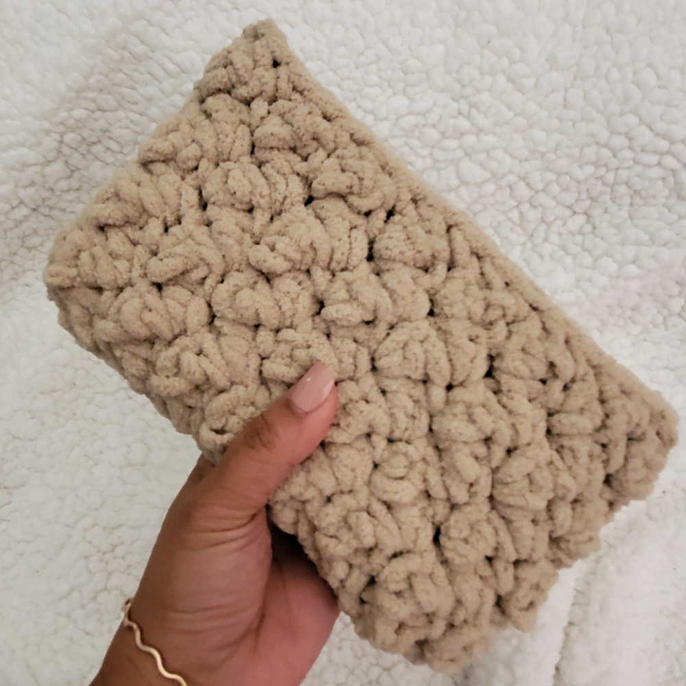 Handmade Crochet Planner Pouch-Hobonichi